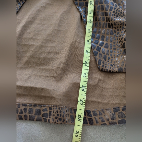 MISHCA Women's Animal Print Tie Jacket S - Picture 6 of 6